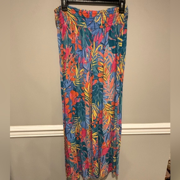 Women's Kona Sol Hawaiian Beaxh Cover Up Wide Leg Pants - Size Small NWOT - Picture 9 of 12